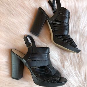 Michael Faux Leather Connie Sandals